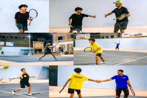 الثنائي محمد عادل وآدم أيمن يضربان موعدا ناريا مع نظيرهما زياد شوقي و عبدالرحمن أحمد في نهائي بطولة مديرية صيرة الرابعة للتنس