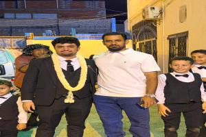 تهنئة للعريس عمر علي  السعيدي بمناسبة زفافه الميمون