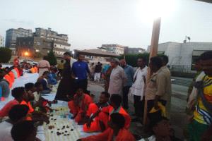 صندوق النظافة عدن يقيم الأفطار الجماعي الرمضاني