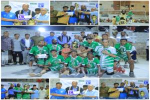 اتفاق الجول بطلاً لبطولة كأس حضرموت تجمعنا للكرة الطائرة