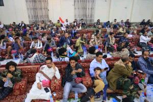 أقامت رابطة جرحى تعز الأمسية الرمضانية لجرحى تعز الأبطال.