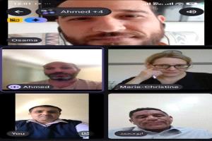 العميد شعين يناقش مع فريق كيمونيكس البريطانية تعزيز التعاون لتطوير قطاع الأمن