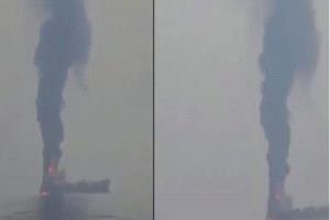 استهداف ناقلة نفط قرب مضيق هرمز