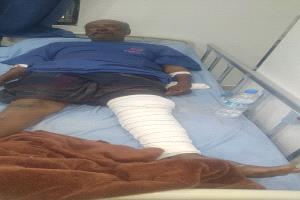 مناشدة إنسانية عاجلة لمساعدة المصاب عثمان باعجير