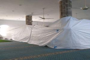 مناشدة لاستكمال بناء مسجد "المحسنين" في زنجبار بأبين بعد إنجاز الطابق الأول وتوقف التشطيبات