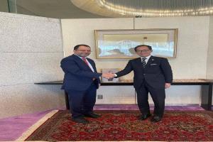 وزير الكهرباء يبحث مع سفير اليابان دعم مشاريع الطاقة المتجددة في اليمن