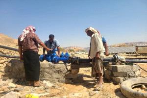 القطن.. تشغيل مشروع جديد في منطقة عرض ال هبوع بكامل ملحقاته