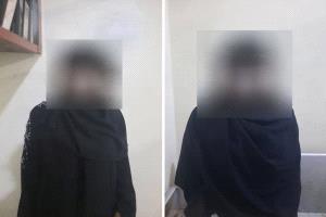شرطة بئر فضل بعدن تلقي القبض على فتاتين متهمتين بسرقة مواطن مصري.