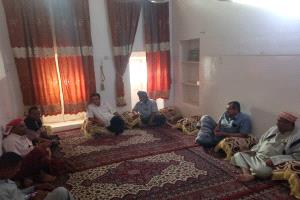 حاضرة حضرموت وكنده بمدينة القطن في زياره لعدد من الشخصيات والواجهات الاجتماعيه في رابع عيد الفطر