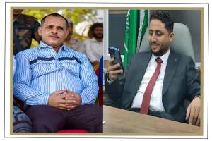 الشيخ صالح البوبكري يهنئ العميد صامد بعوه بتتويج فريق الإمداد بطلاً لبطولة الأمن الوطني الرمضانية