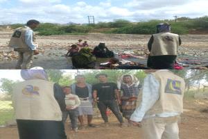 جمعية التراحم النسوية الخيرية تدشّن حملة توعوية حول مخاطر السيول في منطقة العند - لحج