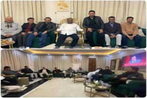 ‏الزعيم باعوم يستقبل عددًا من الشخصيات الوطنية بالقاهرة