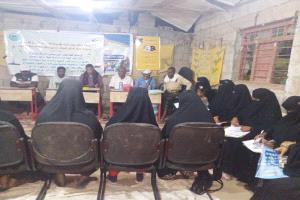 افتتاح دورة تدريبية توعوية حول حماية البيئة في منطقة الحصن بأبين