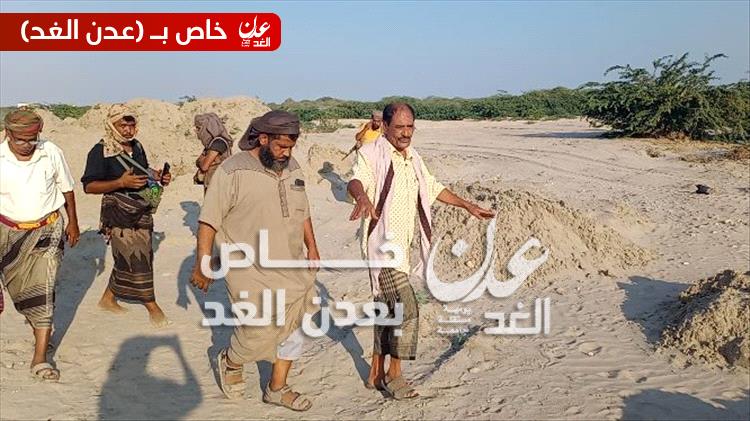 تدشين أعمال إزالة مخلفات السيول بوادي أحور بدعم من درع الوطن وتوجيهات محافظ أبين