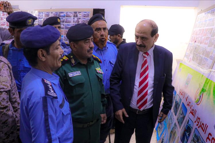 شبوة.. تدشين فعاليات أسبوع المرور العربي الموحد تحت شعار "تمهّل… نحن بانتظارك"