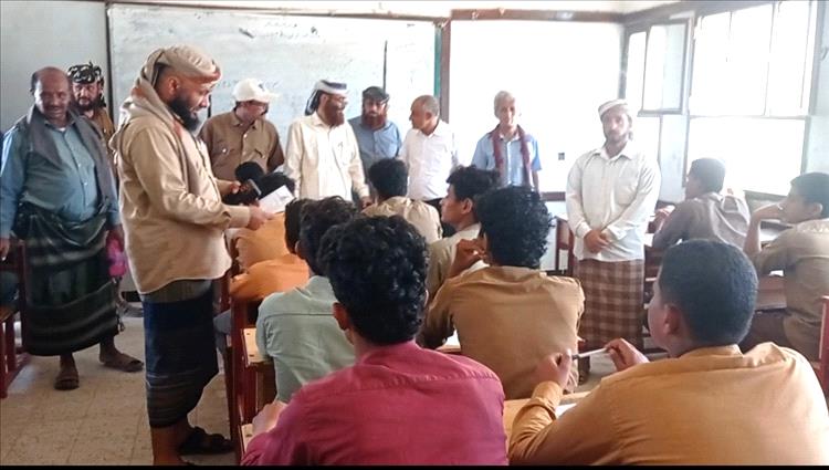 بناء على توجيهات محافظ لحج.. تدشين العملية الاختبارية وافتتاح فصول دراسية بطور الباحة