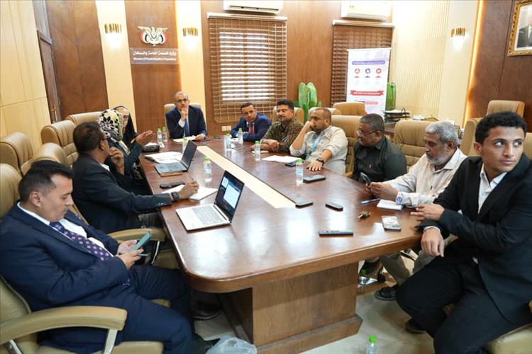 وزير الصحة يستعرض مع فريق اليونيسيف تقييم الأنشطة التغذوية ويؤكد على تعزيز جودة التدخلات وتوسيع نطاقها