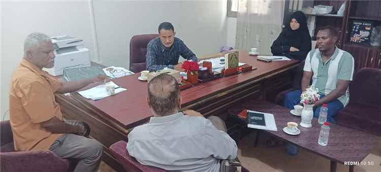 مدير عام مستشفى الأمراض النفسية يلتقي منسق الوصول الإنساني لدى المفوضية السامية لشؤون اللاجئين