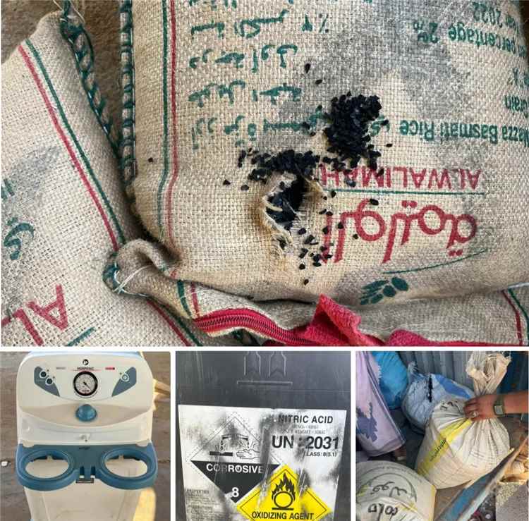 الجمارك توجه صفعة جديدة في وجه تهريب المواد الكيميائية شديدة الخطورة والسلع المقيدة