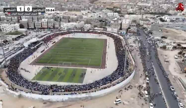 شعب حضرموت يحسم الديربي أمام التضامن وسط أجواء جماهيرية مميزة