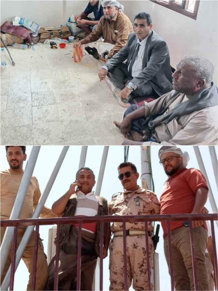 اللواء 103 مشاة واتصالات أبين يدشنان خدمة “يمن موبايل” في جحين وصرة النخعين