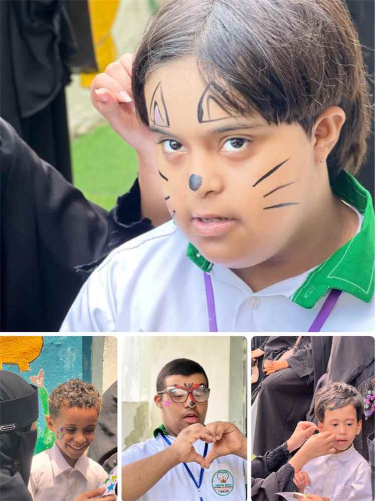 طلاب اللغة الإنجليزية بجامعة حضرموت ينظمون زيارة إنسانية إلى مركز مكن لذوي الاحتياجات الخاصة