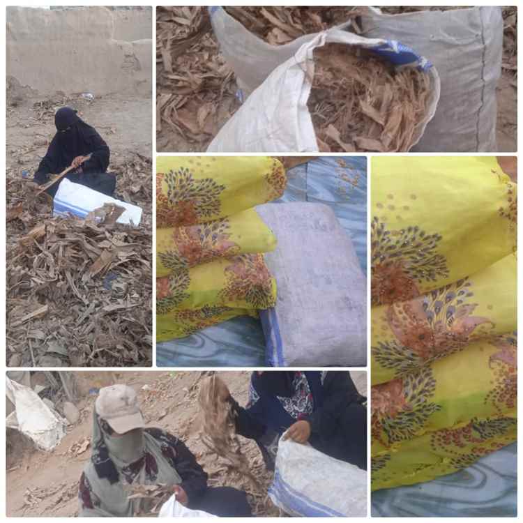 الجمعية النسوية تنفذ نشاطاً تدويرياً بمشاركة 25 عضوة في منطقة بئر الشيخ - أبين