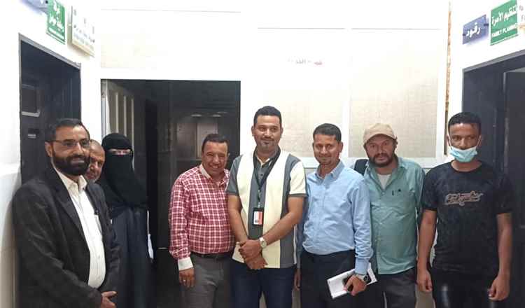 وكيل وزارة الصحة لقطاع التخطيط يتفقد عدداً من المرافق الصحية بمديريتي قعطبة  والحصين في الضالع