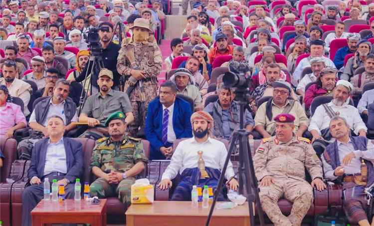 الرباش يطلق صفحة جديدة في أبين عنوانها الأمن والتنمية والتلاحم