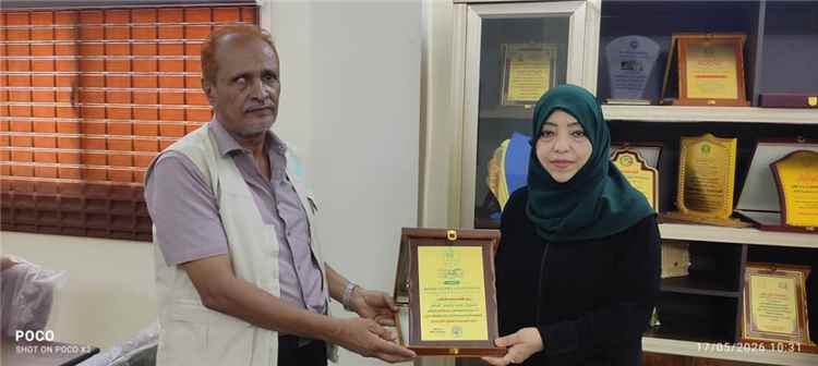 الوصول الإنساني تكرم المدير التنفيذي لصندوق رعاية وتأهيل المعاقين