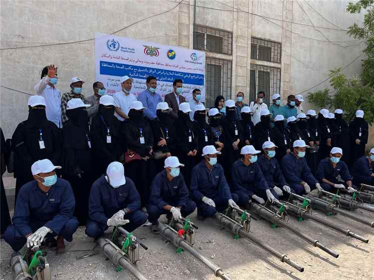 تدشين حملة متكاملة لمكافحة حمى الضنك في المكلا والريدة وقصيعر بتمويل دولي