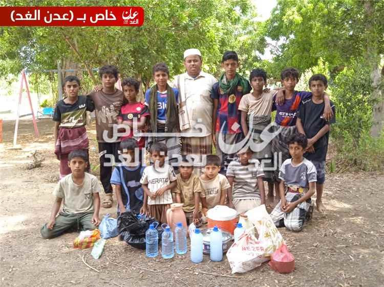 رحلة ترفيهية لطلاب حلقات مسجد المشهور بقرية أمبسطي بأحور