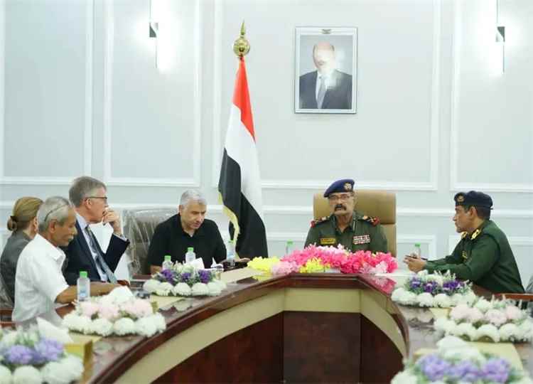 وكيل وزارة الداخلية يناقش مع المستشار العسكري للمبعوث الأممي تطورات الأوضاع الأمنية وجهود مكافحة الإرهاب