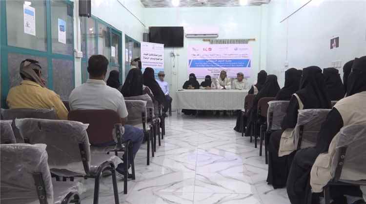 جمعية الوصول الانساني بلحج تنظم اجتماعا تعريفيا بمركز تدريب وتمكين الفتيات