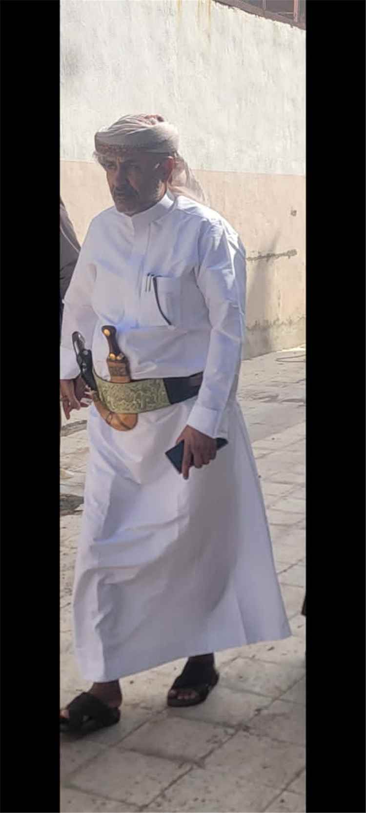 الشيخ محمد مبخوت بن معور الربيزي يعزي بوفاة الرئيس السابق عبدربه منصور هادي