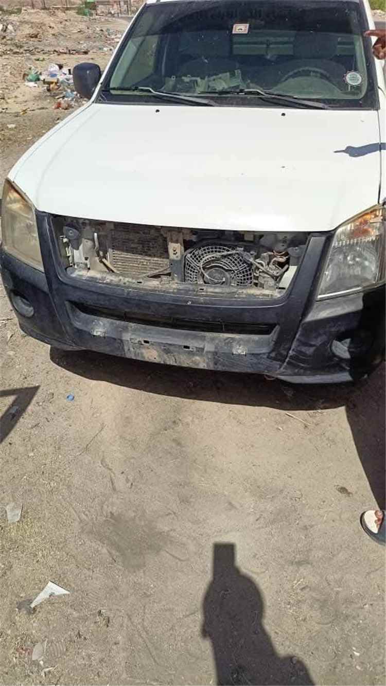 اللواء الأول من الفرقة الثانية بقوات درع الوطن يضبط سيارة مسروقة ويقبض على المتهمين في نقطة مريمة