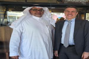 الأمير فايز الواحدي يلتقي سفير الولايات المتحدة الأمريكية لدى اليمن