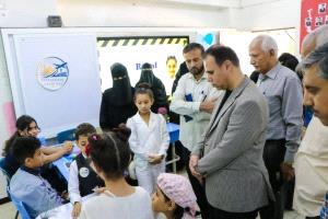 افتتاح معرض المهارات لمدارس سماء عدن والنبراس الاهلية