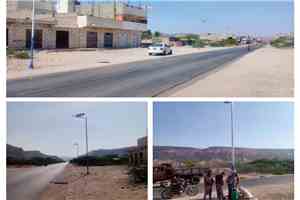 السلطة المحلية بالمحفد تتقدم بالشكر والتقدير لمؤسسة الناصر التنموية لتركيب إنارة الشارع العام بالمديرية