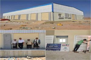 مدير عام عتق يتفقد المراحل النهائية لأول مخبز خيري بتمويل كويتي لدعم الأمن الغذائي بشبوة