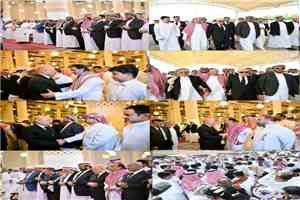 وفد الأمانة العامة لـ الاتحاد الجمهوري يشارك في تشييع الرئيس هادي ويقدم واجب العزاء لقيادة الدولة وأسرته