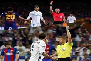 تعرف على حكم مباراة الكلاسيكو اليوم بين برشلونة و ريال مدريد