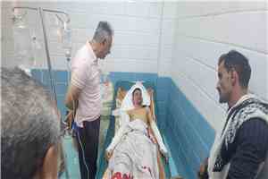 الجاوي يطمئن على صحة مصاب حريق الكشك ويوجه بمتابعة حالته الصحية