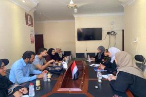 رئيسة اللجنة الوطنية للمرأة تبحث مع منظمة "أوكسفام" سبل تعزيز التعاون المشترك