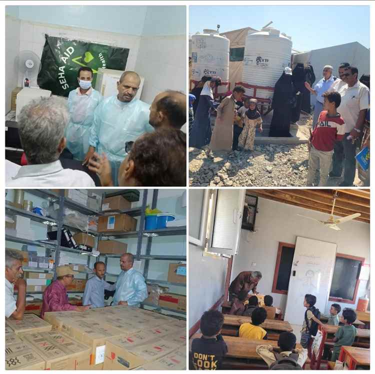 بتوجيهات المحافظ القُبّة.. فرق الترصد الوبائي بصحة الضالع تنفذ نزولاً ميدانياً لمخيمات النازحين للتقصي ومكافحة الكوليرا
