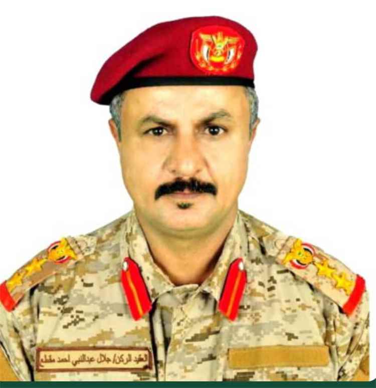 العميد الركن جلال مقطع يعزي الأخ/ حسين جعبل علي مقطع واخوانه بوفاة  والدهم