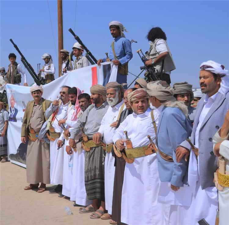 قبائل أرحب تعلن النفير لإسناد القوات المسلحة والمقاومة الشعبية في معركة "فجر اليمن"