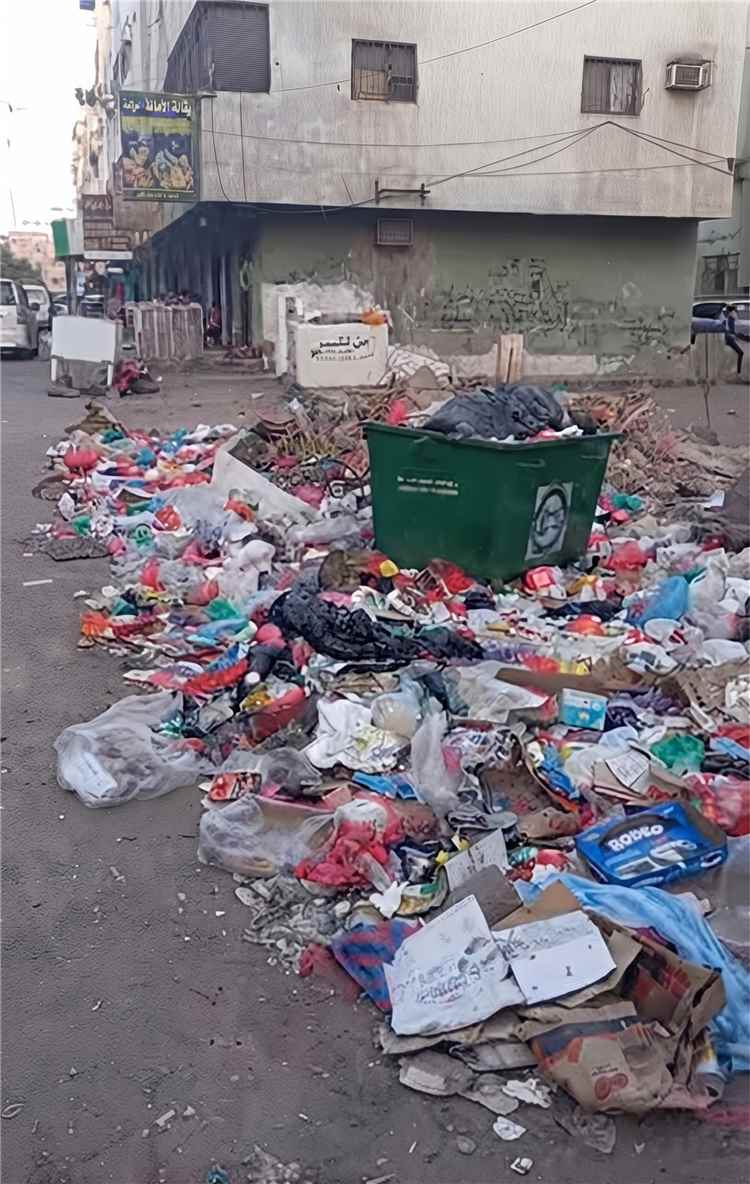 قمامة متراكمة وروائح خانقة.. سكان عدن يطالبون بوضع حد لتدهور النظافة في المنصورة والشيخ عثمان