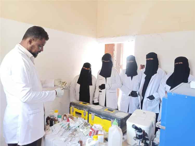 مكتب الزراعة بالقطن ينفذ لقاءً تدريبيًا للكادر النسائي البيطري حديث التخرج