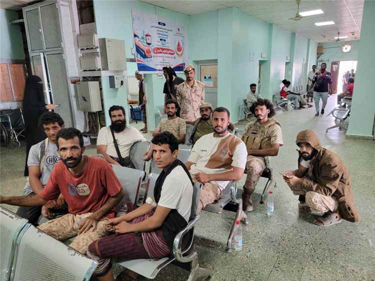تنفيذ حملة للتبرع بالدم في البريقة